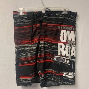 Chevy swim trunks - men's size L